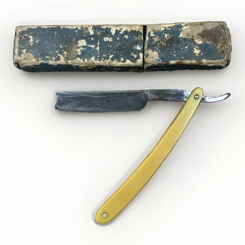 Joseph Wostenholm & Sons EBRO Razor Shave Sheffield England - Vintage